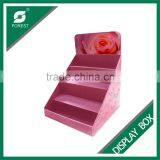 3-PLY STRONG RED CARTON BOX FOR DISPLAY