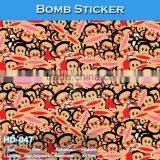 HD-046 Clear Printing Car Decoration Film Bomb Sticker Rolls For Sale thumbnail-2