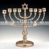 Menora Candelabra With 8 Candle, Prayer Candelabra, Christmas Candle Holder thumbnail-1
