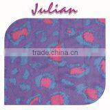 Blue Red Mesh Spandex Nylon 4070 Elastic Print Fabric Used Clothing thumbnail-1