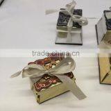 Factory Direct Sale Exquisite Arabic Stamping Wooden Candy Box/baby Carriage Favor Boxes thumbnail-3