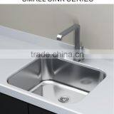 Universal Wallmount Stainless Steel Wash Basin Sink thumbnail-4