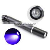 1W Money Detecter Best UV Light Flashlight 395NM-400NM Ultraviolet Pen Light For Inspection thumbnail-4