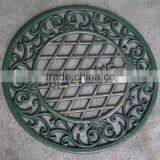 Round Shape Doormat Cast Iron thumbnail-4