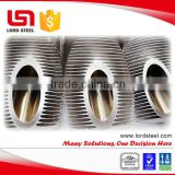 Aluminum / Copper Extruded Finned Tube in Automotive Engineering as the part of Heat Exchangers