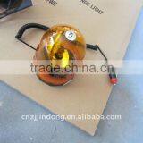 100% Hot Selling 12 Volt Amber Magnetic Revolving Warning Light With 2.5m Cord