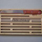 Bread Knife With Cutting Board