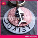 Hot Sell Heavy-duty 3D Fish Shaped Dog Tag