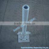 Steel Hot Dip Galvanized Cuplock Scaffolding System Base Jack