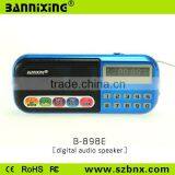 Factory Price B-898E TF Card MP3 Audio Player FM Radio Mini Digital Speaker