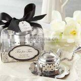 Wedding Gift "Tea for Two" Teapot Tea Infuser thumbnail-1