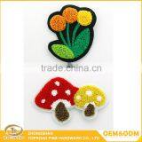 Wholesale Clothes Patches Embroidered Custom Leatter Design Soft Towel Chenille Patches Letters thumbnail-5