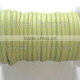 Olivine Stitched Lambskin Leather Cords