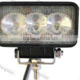 3.5" 9--32V Rectangle 9w LED Work Light IP67 ShengWell Auto Factory Offroad Led Work Light Led Working Light