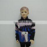 KG18014 Boys' 100%Contton Pullover Lovely Sweater With Five Colors