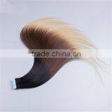 Wholesale Three Tone Tape Hair Extensions Virgin Brazilian Hair Unprocessed thumbnail-3