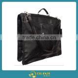 Black Leather Garment Bag,Suit Covers,Travel Bag thumbnail-1