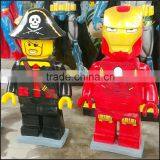 Outdoor Cartoon Character Theme Sculpture FRP Resin Park Garden Decoration thumbnail-5