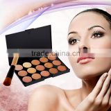 2016 High Quality 1 Set 15 Color Concealer Palette Makeup Contour Palette face Concealer Make up Cream De Corretivo Facial