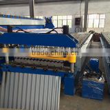 Corrugated Roofing Sheet Roll Forming Machine , Good Price Aluminum Wave Metal Steel Roof Tile Sheet Making Machine