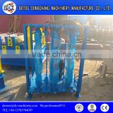 Color steel arched curving roof panel roll forming machine