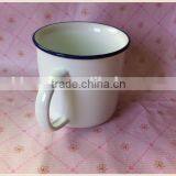 Enamel Porcelain Cup Has Customize Logo Enamel Mug thumbnail-3