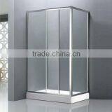 Aluminum Framing Shower Enclosure TB-T3310 Simple Glass Cheap Aluminum Shower Panel Aluminum Framing Shower Enclosure thumbnail-1