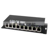 IEEE802.3af 48v 2.5a 8 Port Poe Switch for CCTV Security System thumbnail-2