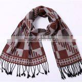 2015 Print Viscose Cotton Shawl Scarf D800-26 thumbnail-2