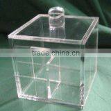 Transparent Plastic Cotton Holder