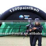 inflatable tent for paintball field F4060