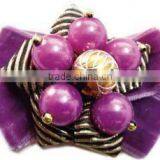 Goody Ribbon Bow With Big Beads for Shoe Accessories thumbnail-2