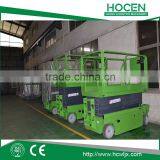 HOCEN Electric Forklift High Rise Stationary Scissor Lift Platform Drum Lifter Forklifts Lift Table Fix Scissor Lift Manual Fork thumbnail-4