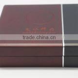 Fashion High End Logo Print Wooden Gift Boxes Wooden Jewelry Boxes for Unique Jewelry Packaging thumbnail-1