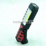 360-Degree Magnetic Swiveling COB/LED Worklight With Flashlight/1W LED WORKLIGHT