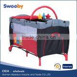 Multi-function Baby Playpen/playard, Baby Cot Bed With Cartoon Pattern thumbnail-1