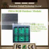 P16 Outdoor Led Display Module,1/4 Scan,high Brightness