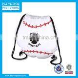 Baseball Drawstring Backpack