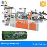 GBDR-600 Two Layers Automatic High Speed Continue Rolling Bag Making Machine/ Roll Garbage Bag Making Machine