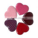 Chinese Factories Wholesale Custom High-grade PU Leather Jewelry Box, Heart-shaped Box