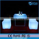 Remote Control Decorating Rgb Color Changing Illuminated 3D Led Cube Chair