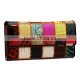 Lady Woman New Design Genuine Cowhide Leather Long Wallet/Purse (BHW003)
