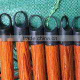 Hot Selling Sweeping Tools Wholesale Pvc Coated Wooden Broom Handles thumbnail-3