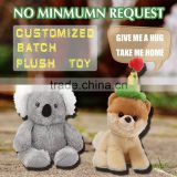 High quality christmas birthday gift teddy bear plush toys