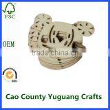 Laser Cut Decorative Handmade Wooden Christmas Crafts Wholesale thumbnail-6