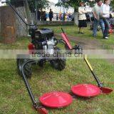 Two Disc Grass Mower, Grass Cutter for Walking Tractor thumbnail-3