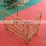 European Stackable Wire Basket/Foldable Wire Container/Hot Design Wire Cage thumbnail-1