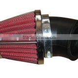 Pit Dirt Motor Cycle Quad Bike Red KN AIR FILTER 35mm Bent Angled Neck 36mm 34mm