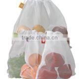 Lightweight Washable Mesh Bag for Grocery Veggie Fruit Storage Shopping Bag thumbnail-5
