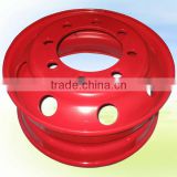 China Hot Sale 8.25*22.5 Tubeless Steel Wheel for Truck